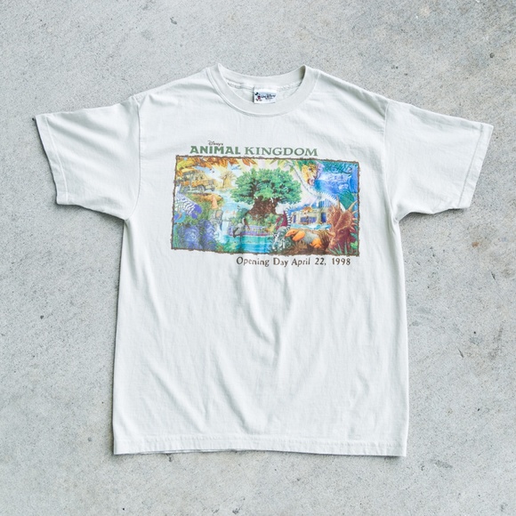 Vintage 1998 Disney Animal Kingdom Opening Day Tee - Picture 2 of 5